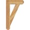 Ekena Millwork Traditional Craftsman Rough Sawn Bracket, Western Red Cedar, 4"W x 18"D x 30"H BKT04X18X30TRA04RWR - alternate 2